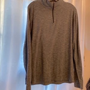 J.Crew Performance grey jersey long sleeve S01